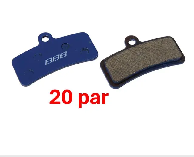 BBB DiscStop HP BBS-55D Skiveklosser 20 par, Tektro, TRP, Shimano 