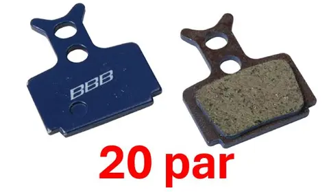 BBB DiscStop HP BBS-67D Skiveklosser 20 par, Formula