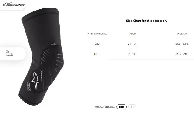 Alpinestars Paragon Lite Knebeskytter JR Large/X-Large, sort, Level 1, xxxgr 