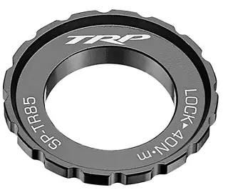 TRP TR85 Centerlock Alu Låsering 15mm Passer CL nav/adaptere m/15mm aksling