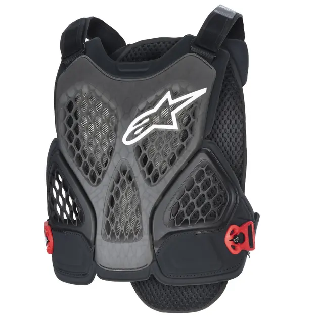 Alpinestars A-6 Plasma Bryst/Ryggplate Level 2 rygg, Level 1 bryst, 980gr 