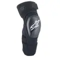 Alpinestars Plasma Elite Shield Knebesk. Sort/Hvit, Level 2, 865gr