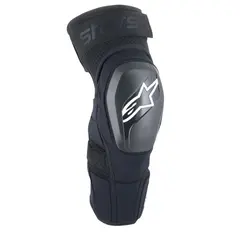 Alpinestars Plasma Elite Shield Knebesk. Sort/Hvit, Level 2, 865gr