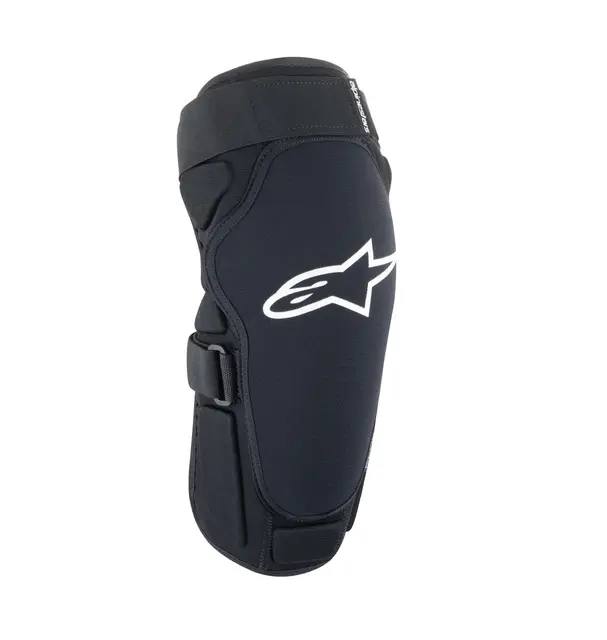 Alpinestars Plasma Pro Knebeskytter Sort/Hvit, Level 2, 490gr 