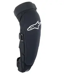 Alpinestars Plasma Pro Kne-/Leggbesk. Sort/Hvit, Level 2, 490gr