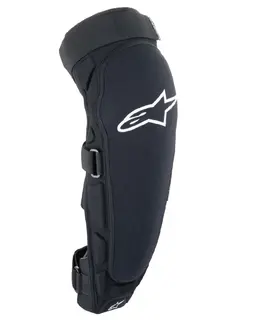 Alpinestars Plasma Pro Kne-/Leggbesk. Sort/Hvit, Level 2, 490gr
