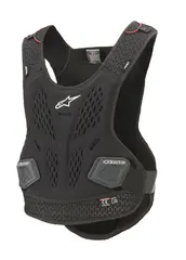 Alpinestars Bionic Pro Bryst-/Ryggplate Sort, Level 1 rygg, 936gr