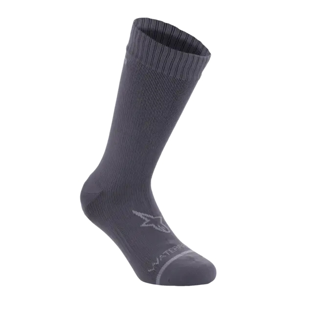 Alpinestars A-Dura WP Regnsokker Grå S/M, 38-42, 10.000mm, 3-lags membran 