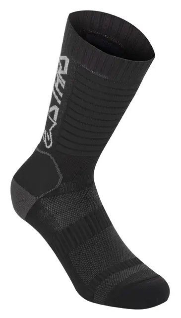 Alpinestars Paragon Lite 19 Sokker Sort Small, 38-40.5, 19cm høy 