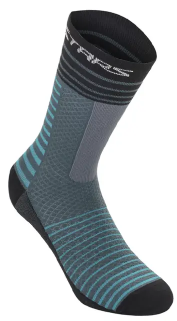 Alpinestars Drop Socks 19 Sokker Blå Large, 44-47, 19cm høy 