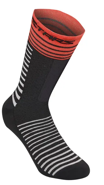 Alpinestars Drop Socks 19 Sokker Rød Large, 44-47, 19cm høy 