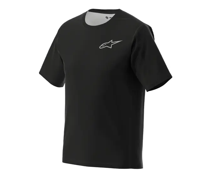 Alpinestars A-Dura Air SS Trøye Small, Sort, Regular Fit 