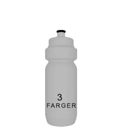 EUB Promo 650 Custom Flaske 650ml, 3-farget, egendesignet trykk 