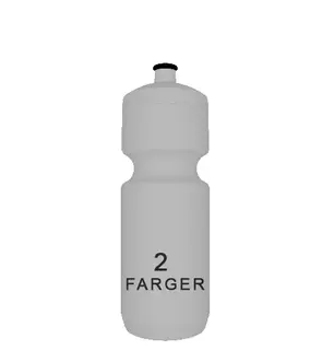 EUB Bigmouth 750 Custom Flaske 750ml, 2-farget, egendesignet trykk