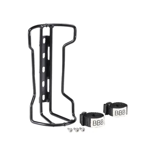 Aeroe by BBB Fiskestangbag Holder 208mm AdaptRail, Festes på Rear Rack 