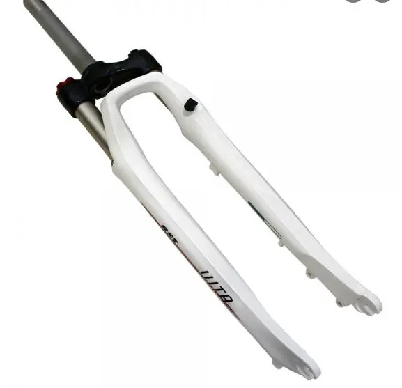 RST Vita 28" Dempegaffel Hvit 60mm, lockout, disc 