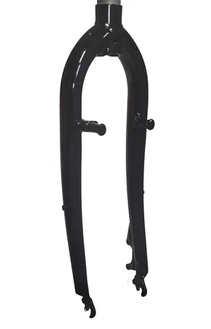 CWI Stål V-brems/Disc Gaffel 26" Stål/stål, 1 1/8" a-head, sort, 1280gr