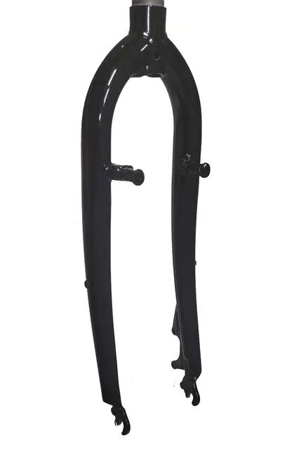 CWI Stål V-brems/Disc Gaffel 26" Stål/stål, 1 1/8" a-head, sort, 1280gr 