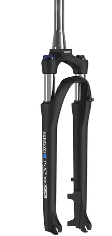 SR Suntour NEX-E25 28" Gaffel ebike, 63mm, Lockout, Tapered,Fjær,9x100