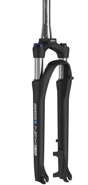 SR Suntour NEX-E25 28" Gaffel ebike, 63mm, Lockout, Tapered,Fjær,9x100 