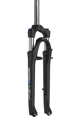 SR Suntour NEX E-25 28" Gaffel 63mm, Lockout, 1 1/8", Fjær, Pigg, 9x100