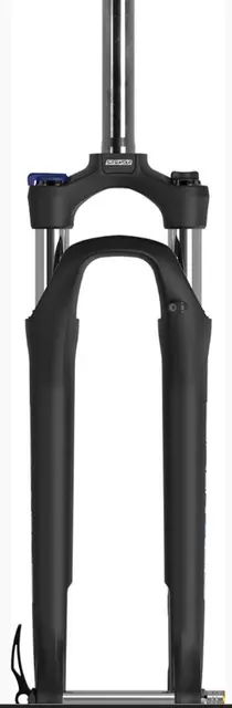 SR Suntour NEX-E25 28" Gaffel ebike, 63mm, Lockout, 1 1/8",Fjær,15x100 