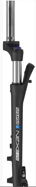 SR Suntour NEX-E25 28" Gaffel ebike, 63mm, Lockout, 1 1/8",Fjær,15x100 