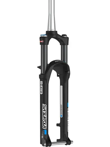 SR Suntour XCR32 LOR Boost Gaffel 100mm, Lockout, Tapered, Luft, 15x110