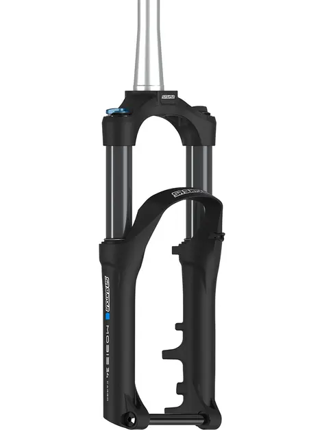 SR Suntour Mobie34-CGO 20" Boost Gaffel ebike, 80mm, Tapered, Fjær, 15x110 