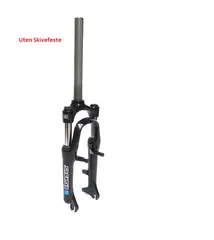 SR Suntour XCS-JR 20" Gaffel 40mm, 1 1/8", Fjær, Pigg, 9x100