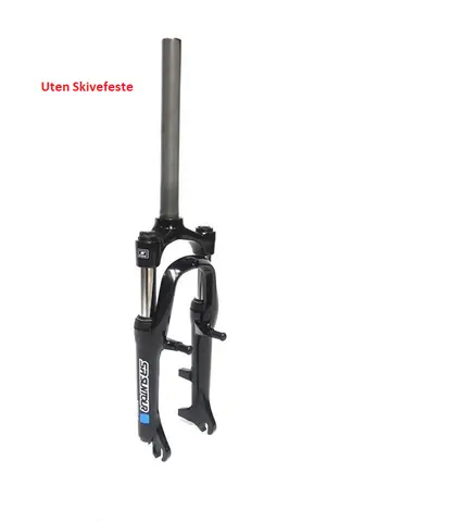 SR Suntour XCS-JR 20" Gaffel 40mm, 1 1/8", Fjær, Pigg, 9x100