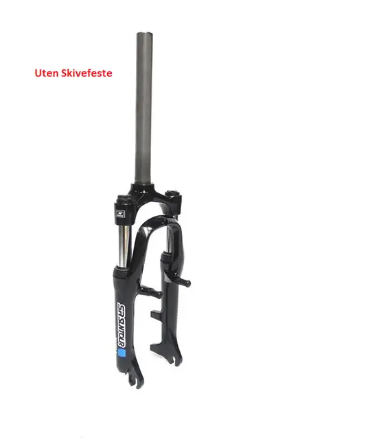 SR Suntour XCS-JR 20" Gaffel 40mm, 1 1/8", Fjær, Pigg, 9x100 