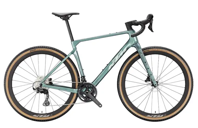 KTM Gravelator Elite 2x XS/49, Blå/Grønn, 6 