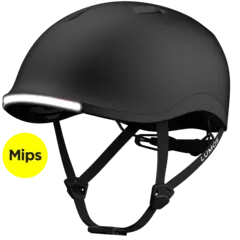 Lumos Nyxel MIPS Sort Hjelm M, 56LED, Blinklys, 55-59cm