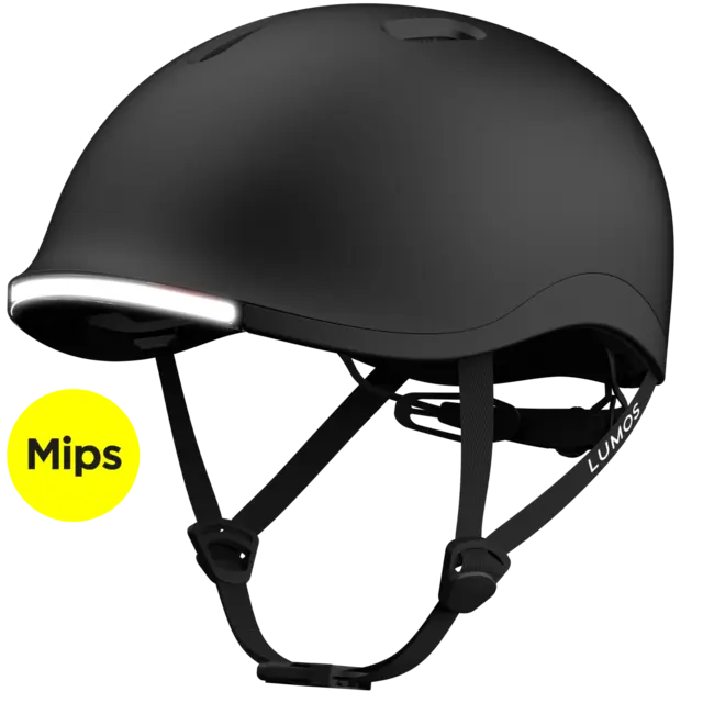 Lumos Nyxel MIPS Sort Hjelm M, 56LED, Blinklys, 55-59cm 