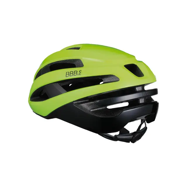 BBB Maestro BHE-09 Hjelm Neon Gul L 17 Lufteventiler, 58-62cm 