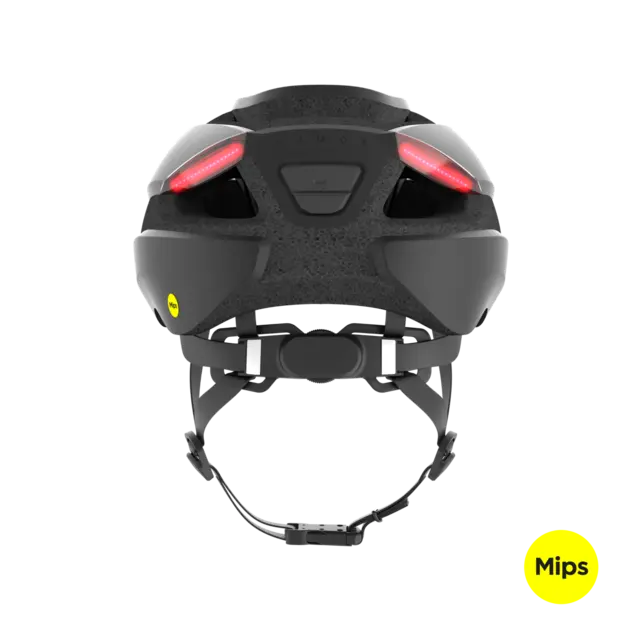 Lumos Ultra MIPS Sort Hjelm med Lys S 94LED, Blink, 51-55cm 
