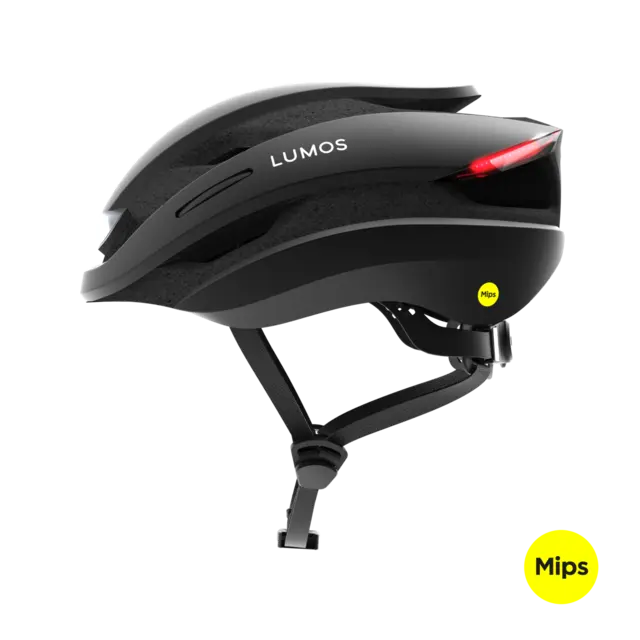 Lumos Ultra MIPS Sort Hjelm med Lys S 94LED, Blink, 51-55cm 