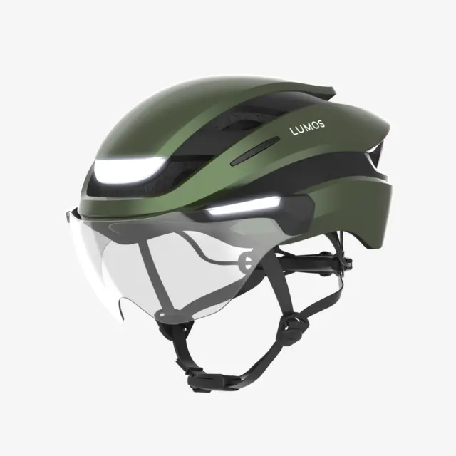 Lumos Ultra E-Bike Hjelm M/L, 132LED, Lys/Blink, 54-61cm 