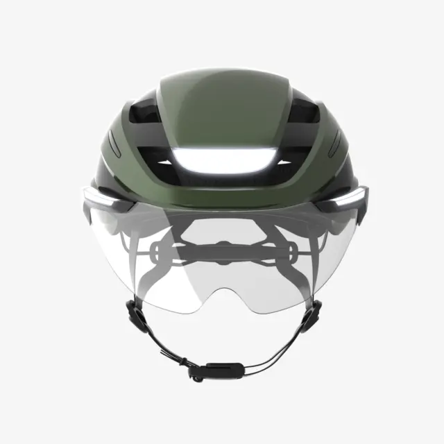 Lumos Ultra E-Bike Hjelm M/L, 132LED, Lys/Blink, 54-61cm 