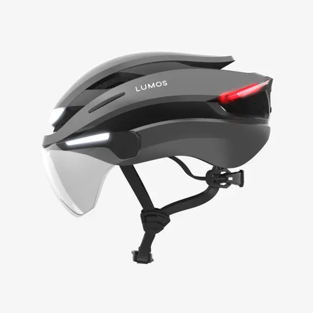 Lumos Ultra E-Bike Hjelm M/L, 132LED, Lys/Blink, 54-61cm 