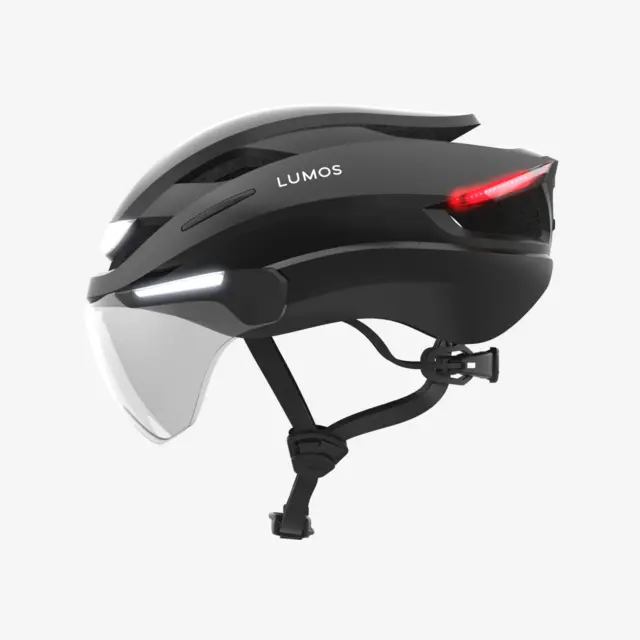 Lumos Ultra E-Bike Hjelm M/L, 132LED, Lys/Blink, 54-61cm 