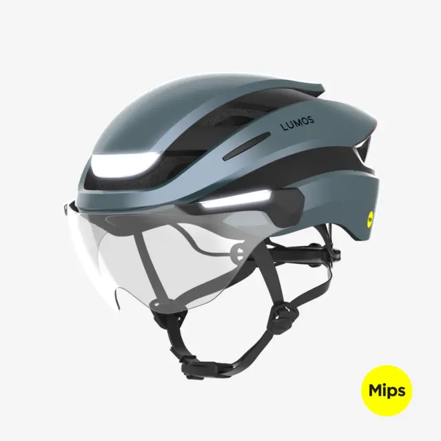 Lumos Ultra E-Bike MIPS Hjelm M/L, 132LED, Lys/Blink, 54-61cm 