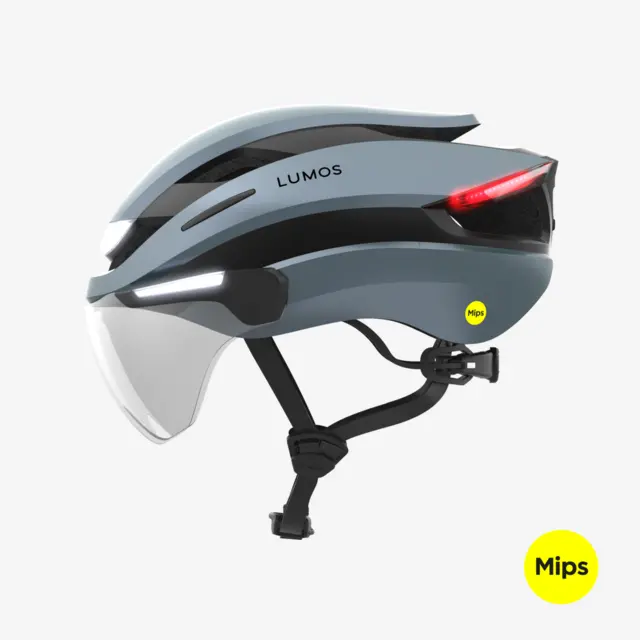 Lumos Ultra E-Bike MIPS Hjelm M/L, 132LED, Lys/Blink, 54-61cm 
