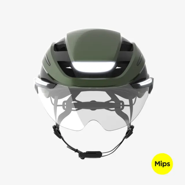 Lumos Ultra E-Bike MIPS Hjelm M/L, 132LED, Lys/Blink, 54-61cm 