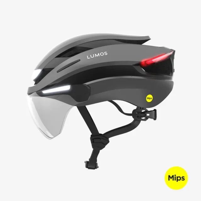 Lumos Ultra E-Bike MIPS Hjelm M/L, 132LED, Lys/Blink, 54-61cm 