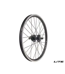 LITE V-brems/DiscIS 20"/406 Forhjul Sort NEXT II felg, 5x100mm, Stikkakse