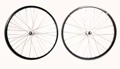 HJC V-brems 24"/507mm Sort Bakhjul HJC P6 felg, Krans, Fast aksling, Mutter