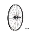 LITE V-brems/DiscIS 24"/507 Bakhjul Sort NEXT II felg, 8/9/10d Boss, Stikkakse