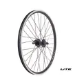 LITE V-brems/DiscIS 24"/507 Forhjul Sort NEXT II felg, 5x100mm, Stikkakse